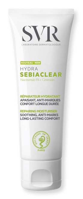 SVR SEBIACLEAR Creme Hydra, krem nawilżająco-kojący, 40 ml