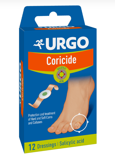Urgo Coricide plastry na odciski, 12 szt. KR&Oacute;TKA DATA 30.06.2026