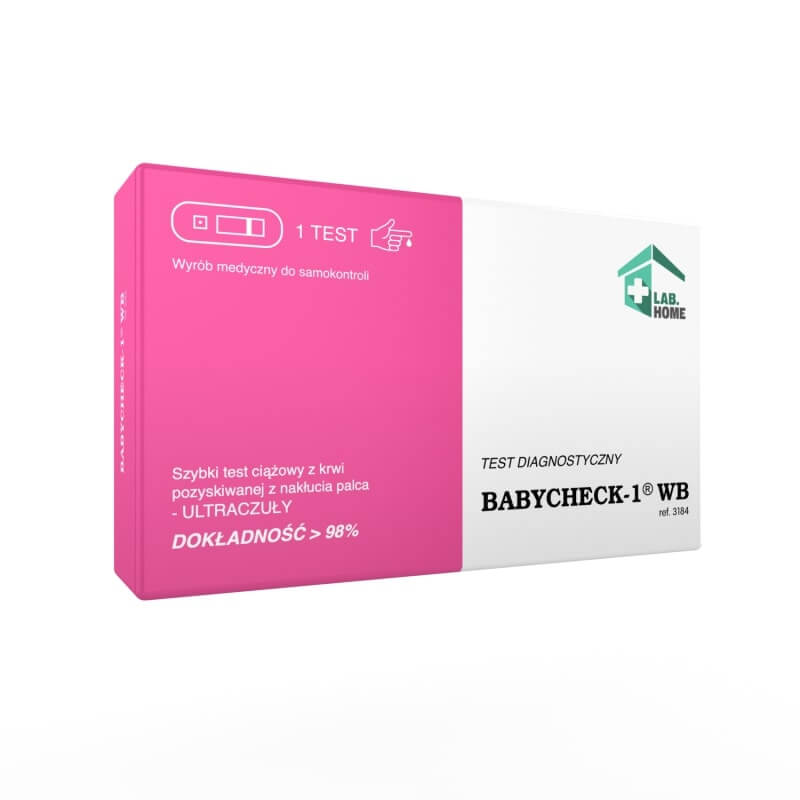 Test ciążowy BABYCHECK-1 WB  z krwi, 1 szt.