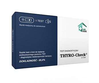 Thyro-Check, test do wykrywania niedoczynności tarczycy, 1 szt.