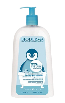Bioderma Abcderm Cold-Cream, emulsja do mycia, 1000 ml