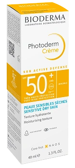 Bioderma Photoderm Crème, krem do skóry suchej, SPF 50, 40 ml KRÓTKA DATA 31.07.2026