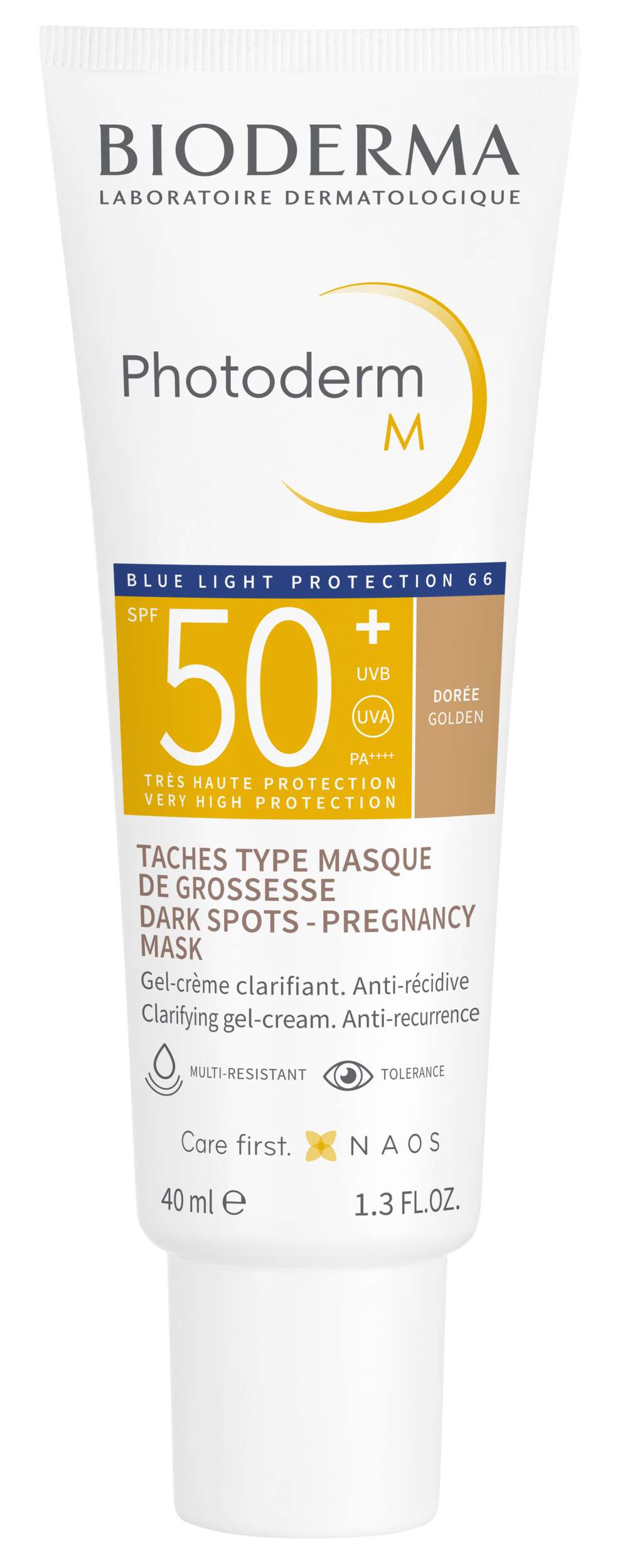 Bioderma Photoderm M, krem koloryzujący SPF 50+, ciemny, 40 ml