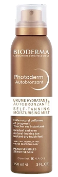 Bioderma Photoderm Autobronzant Brume Hydratant, amoopalająca mgiełka, 150 ml