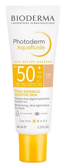 Bioderma Photoderm Aquafluide, ultralekki fluid, jasny, 40 ml