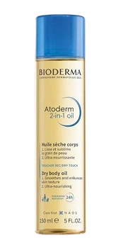 BIODERMA ATODERM 2-in-1 Oil , suchy olejek do ciała, 150 ml