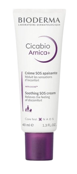 NAOS POLAND Bioderma Cicabio Arnica+, regenerierende Creme, 40 ml — Inhaltsstoffe i ocena