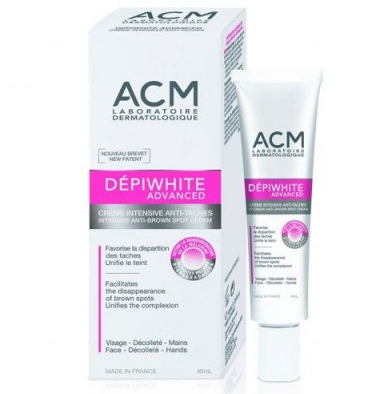 ACM Depiwhite Advanced krem rozjaśniający przebarwienia, 40 ml KRÓTKA DATA 30.06.2026
