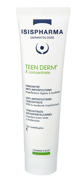 TRADIX GROUP Isispharma Teen Derm K Concentrate, serum, 30 ml — Składniki i ocena