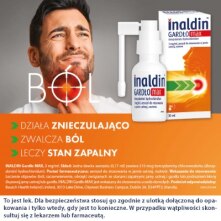 Inaldin Gardło MAX, aerozol do jamy ustnej na ból gardła, 30 ml