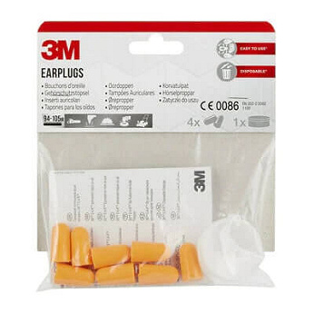 3M Zatyczki do uszu stopery , 8 szt. (4 pary)