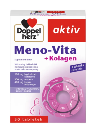 Doppelherz Aktiv Meno-Vita + kolagen 30 kapsułek