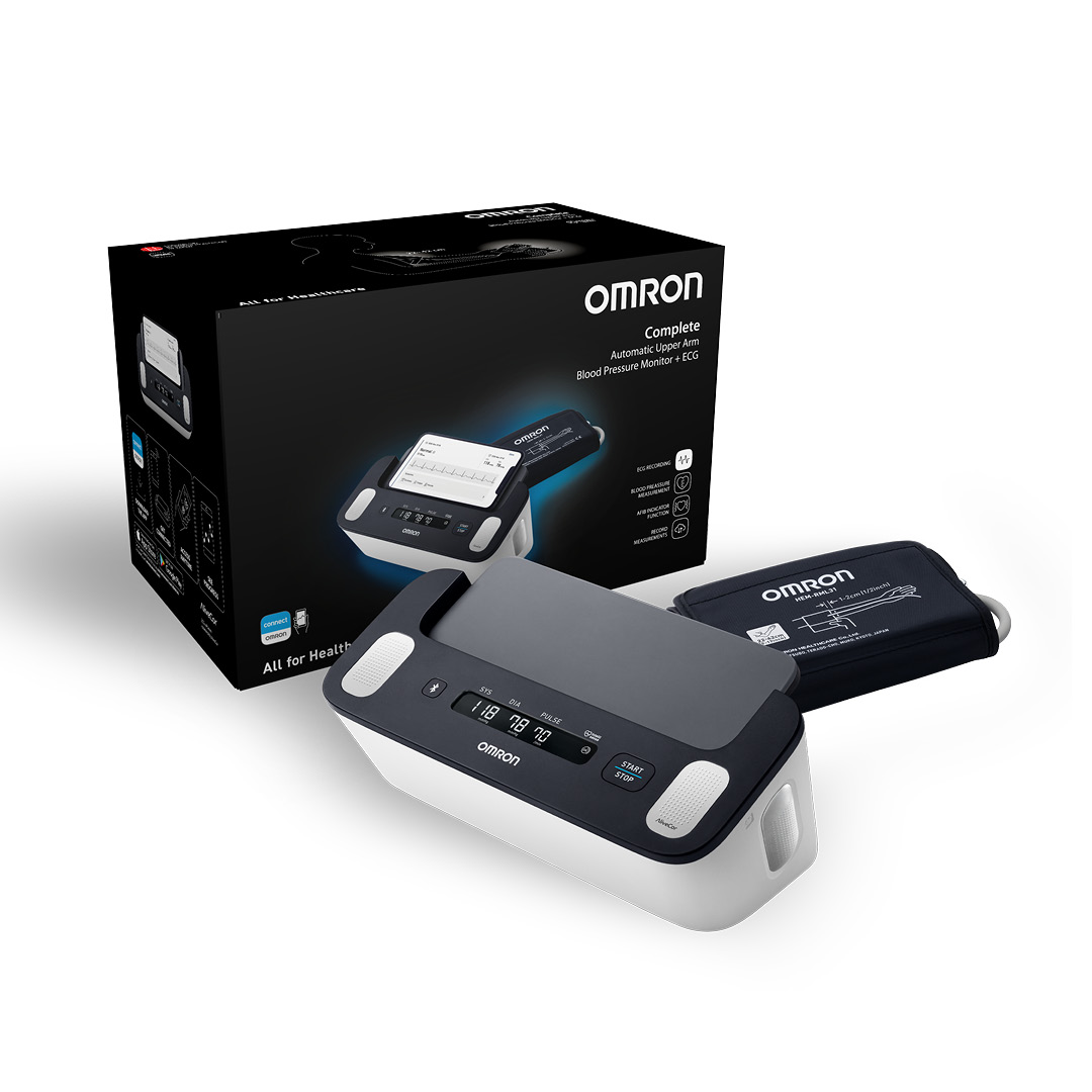 OMRON Complete HEM-7530T ciśnieniomierz z funkcją EKG, 1 szt.