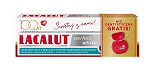 Lacalut Perfect White pasta wybielająca, 75ml + nici