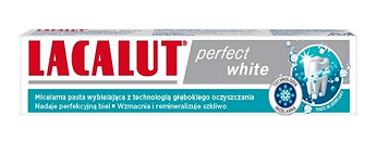Lacalut Perfect White, pasta do zębów wybielająca, 75ml