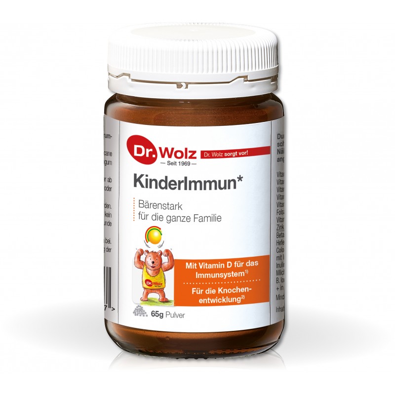 KinderImmun proszek ze składnikami na odporność dla dzieci, 65 g