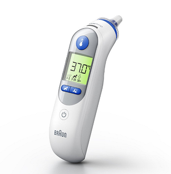 Braun Irt6525 Thermoscan 7+ Z Trybem Nocnym, termometr do ucha, 1 szt.