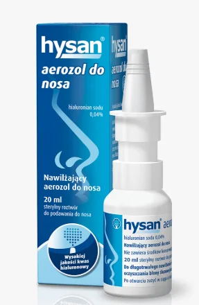 Hysan nawilżający, aerozol do nosa, 20 ml