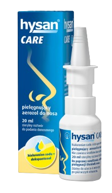 Hysan Care pielęgnujący aerozol do nosa, 20 ml