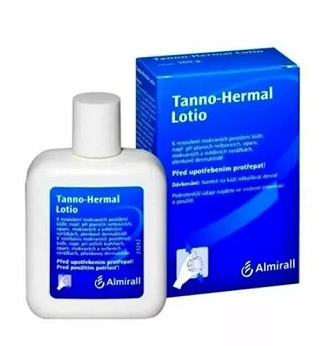 Tanno-Hermal, płyn przeznaczony do wspomagającego leczenia wirusowych infekcji skóry, 100 g
