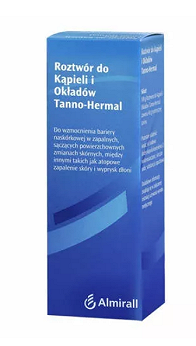 Tanno-Hermal, roztwór do kąpieli i okładów, 100 g