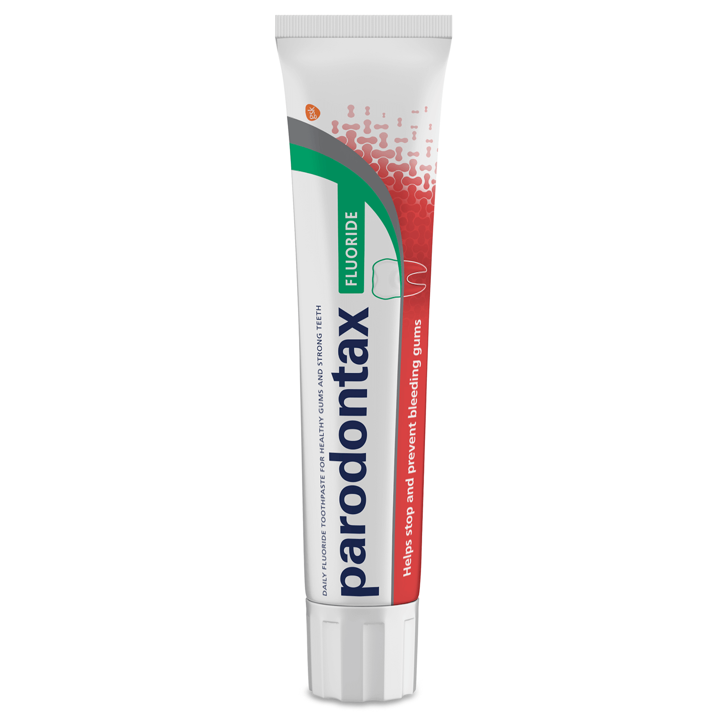 Parodontax Fluoride, pasta do zębów zapobiegająca krwawieniu dziąseł, tuba 75 ml