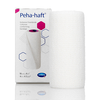 Peha-Haft , opaska elastyczna (latex free) 4 m x 10 cm, 1 szt.