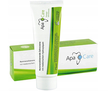 ApaCare, remineralizująca, pasta do zębów, 75ml