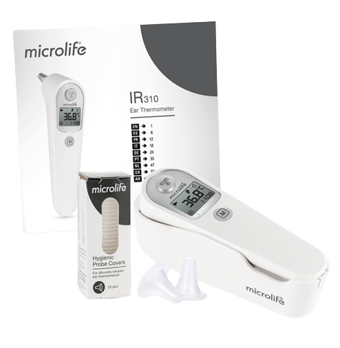 MICROLIFE IR 310, termometr douszny elektroniczny, 1 szt.