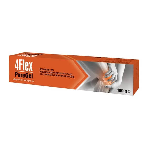 4Flex PureGel żel przeciwbólowy i przeciwzapalny, 100 g