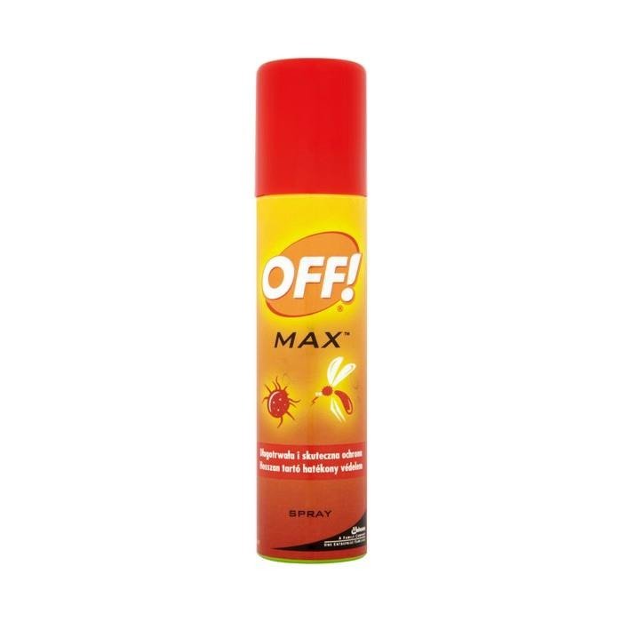 OFF! Max Aerozol, przeciw komarom i kleszczom, 100 ml