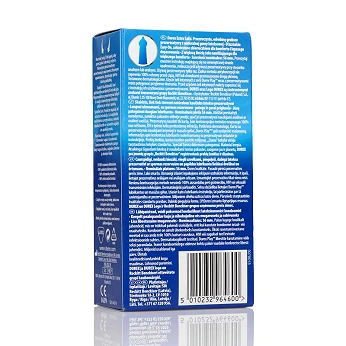 Durex Extra Safe, prezerwatywa odrobinę grubsza z większą ilością żelu nawilżającego, 12 szt.