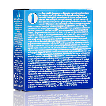 Durex Extra Safe, prezerwatywa odrobinę grubsza z większą ilością żelu nawilżającego, 3 szt.