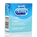 Durex Classic prezerwatywy klasyczne, 3 szt.