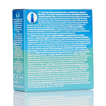 Durex Classic, prezerwatywy klasyczne, 3 szt.