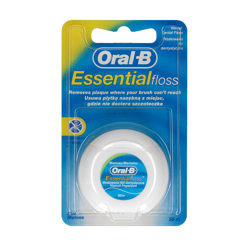 Oral-B Essential Floss, nić dentystyczna, 50 m