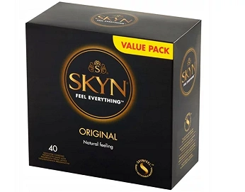 Skyn Original, prezerwatywy nielateksowe, 40 szt.