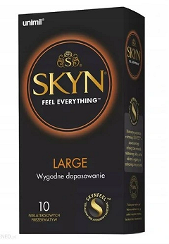 Skyn Large, bezlateksowe, 10 szt.