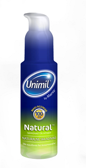 Unimil Natural, nawilżający żel intymny, 100 ml