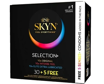 SKYN Selection+, zestaw, 35 sztuk