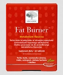 Fat Burner tabletki ze składnikami wspomagającymi metabolizm tuszczu.