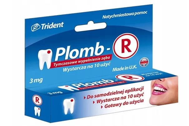 Plomb-R tymczasowe wypełnienie zęba 3g