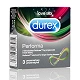 Durex Performa, prezerwatywa z lubrykantem przedłużającym stosunek, 3 szt. prezerwatywa z lubrykantem przedłużającym stosunek, 3 szt.