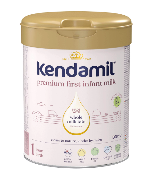 Kendamil Premium 1 DHA+, początkowe, 800 g