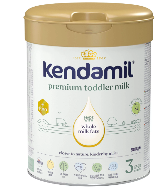 Kendamil Premium 3 HMO+, powyżej 1 roku życia, 800 g