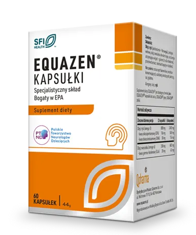 Equazen, kapsułki z olejem z ryb i wiesiołkiem, 60 szt.