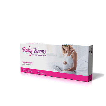 Baby Boom test owulacyjny, paskowy (LH), 5 szt.