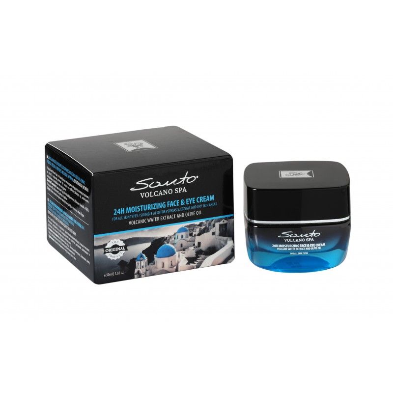 Santo Volcano Santo Volcano SPA , krem do twarzy i pod oczy nawilżający, 50 ml — Składniki i ocena