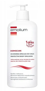 Emolium Dermocare, ochronna emulsja do ciała, 400 ml