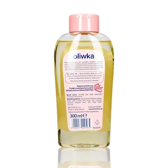 Bambino Oliwka dla dzieci, oliwka nawilża natłuszcza i pielęgnuje, 300 ml